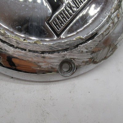 Harley Davidson Genuine Willie G Derby Cover Skull #1 Chrome