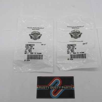 Lot of 2 Harley Davidson Genuine NOS Torx Truss Head 10200223