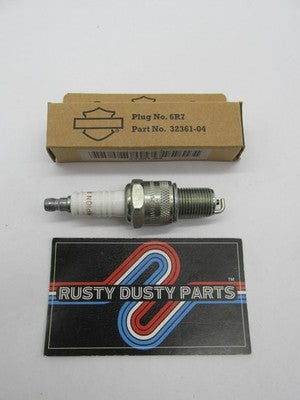 SET of 2 Harley Davidson Genuine NOS 6R7 Spark Plugs 32361-04