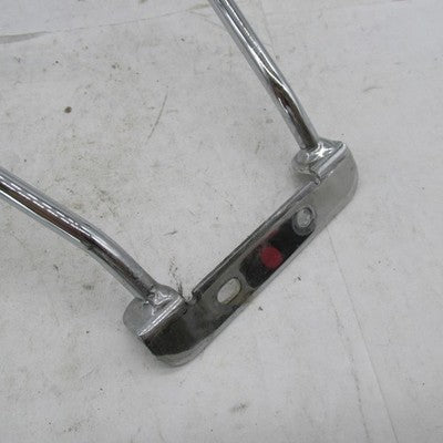 Chrome 11" x 8" Luggage Rack Carrier for Harley 02-4140