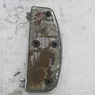 Pair of Harley Davidson OEM Vintage D-Shaped Rider Footboards 50603-74