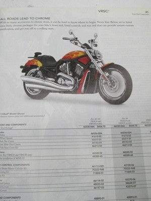 Harley Davidson 2007 Genuine Motor Parts and Accessories Catalog Book