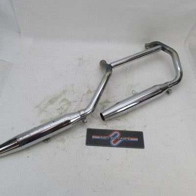 Harley OEM 86-91 Sportster XL Exhaust Headers & Mufflers 65605-87A 656