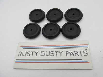 Lot of 6 Triumph Gas Tank Center Badge Rubber Grommets 97-5061