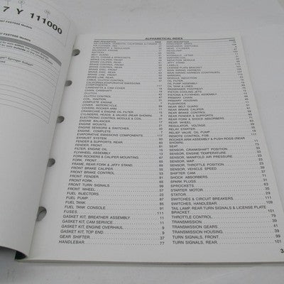 Harley-Davidson Official Factory 2007 Springer FXSTSSE Parts Catalog 9