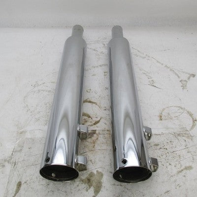 Harley Davidson OEM Single Chrome Exhaust Muffler Silencer Slip On 659