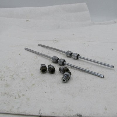 Pair of Harley OEM Rocker Box Oil Lines w/ Fittings Ironhead Sportster