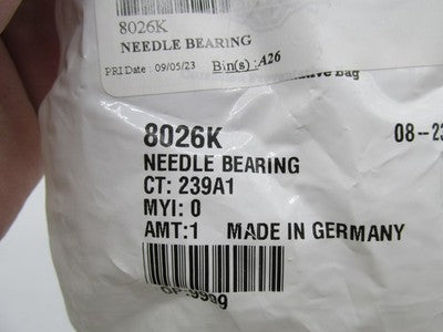 Harley-Davidson Genuine NOS OEM Needle Bearing 8026K