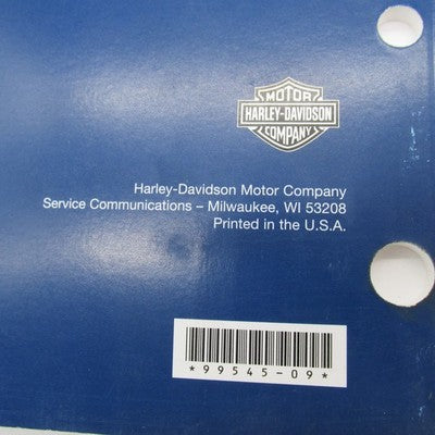 Harley-Davidson Official 2009 FLT Police Models Factory Parts Catalog