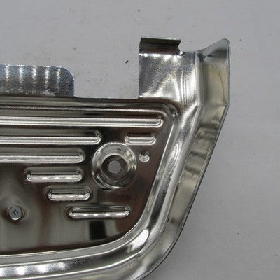 Harley Davidson OEM 1pc Chrme "V" Logo Passenger Floorboard w/ Hardwar