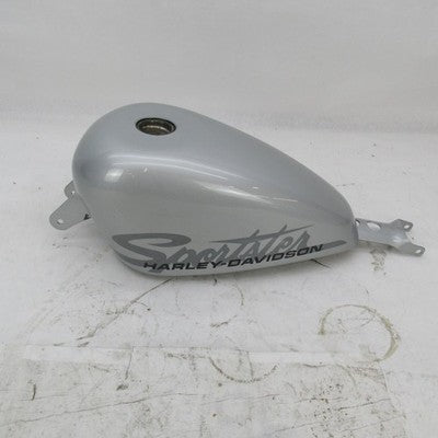 Harley OEM 10-21 Sportster Forty-Eight XL1200X EFI Gas Fuel Tank Silve