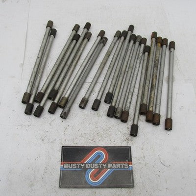 Lot of 19 Triumph BSA Vintage 6-3/8" 160mm Push Rods 70-2620