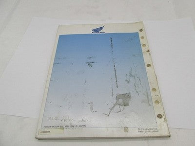 Honda Official Factory 1989-1990 GB500 Motorcycle Service Shop Manual