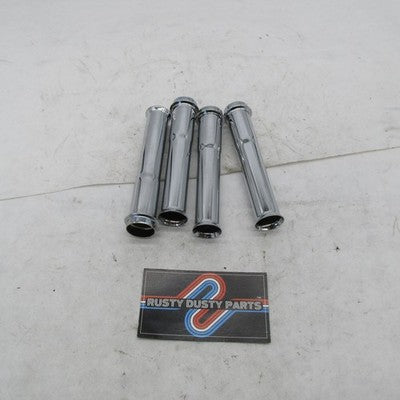 Lot of 4 Harley Davidson OEM Chrome Push Rod Cover Tubing