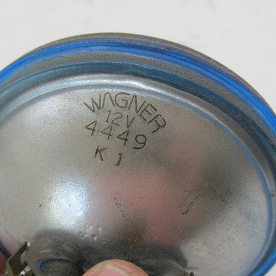 Wagner 4.5" PAR36 30W 12V Sealed Beam Auxiliary Police Pursuit Lamp Bl