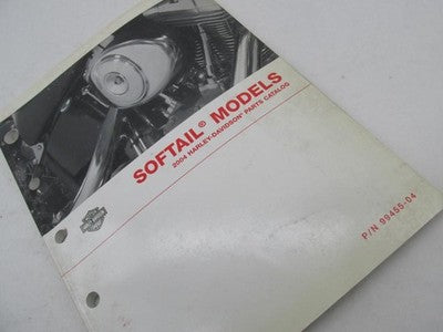 Harley-Davidson Official Factory 2004 Softail Models Parts Catalog 99455-04