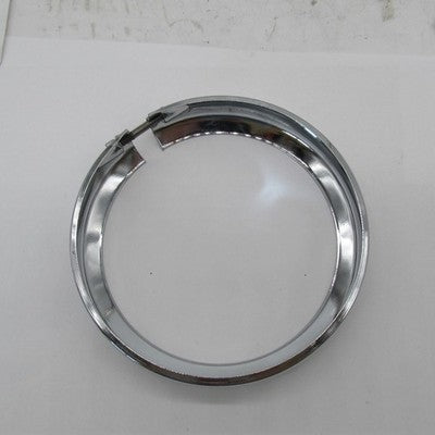4.5 Harley Davidson Genuine Auxiliary Light Lamp Chrome Trim Ring 6872