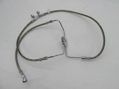 Harley Davidson Genuine NOS Stainless Steal Brake Line Kit FLHR 46026-