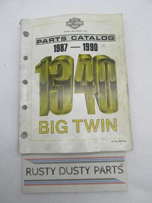 Harley-Davidson Genuine 1987-1990 1340 Big Twin Models Parts Catalog 9