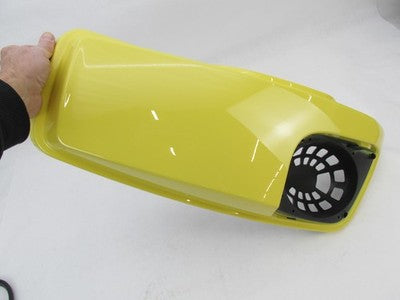 Harley Davidson Genuine NOS NIB RH Saddlebag Speaker Lid Kit Yellow 9