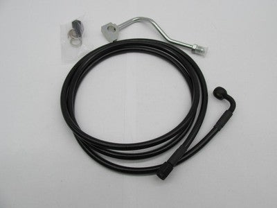 Goodridge NOS Premium ABS Brake Line Kit +6" Black 817-01126 | HD0132-