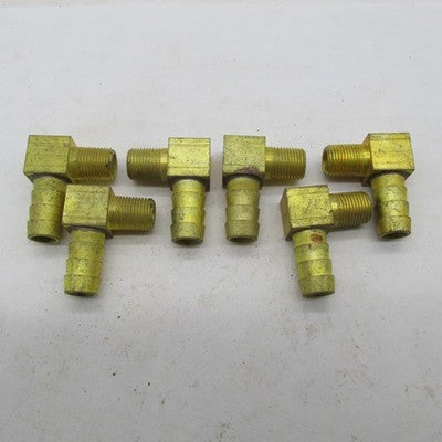 Lot of 6 Harley-Davidson OEM NOS Oil Pump 90° Elbow Fitting XL FXR FL