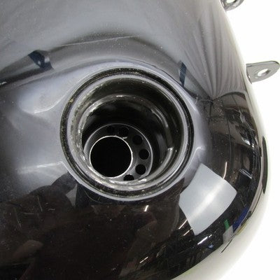 Harley Davidson Side Fill Gas Fuel Tank Softail Black "F** The Police"
