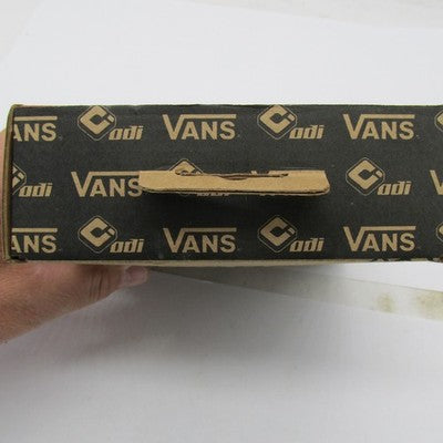 ODI Vans NIB V-Twin 1" Lock-On Grip HD TBW Set, Black/Mte Blk V31VHTWB