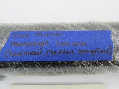 Indian Chieftain Roadmaster 2014-24 Stock Black Exhaust Muffler 126326