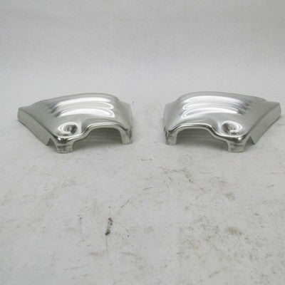 Pair of Harley OEM V-Rod VRSC Louvred Frame Neck Side Covers 66114-01