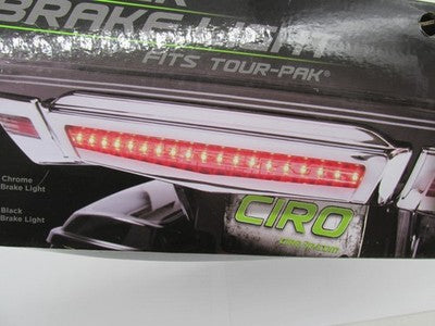 Ciro NOS Tour Pak Center Brake Light, Black 2010-1278 40005