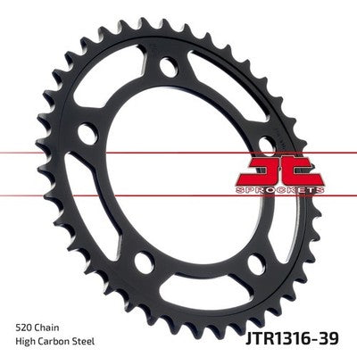 JT Steel Rear Sprocket 39T JTR1316.39