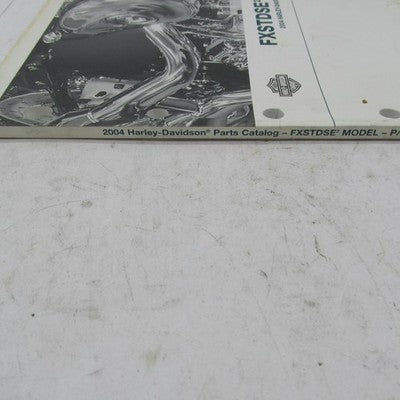 Harley Davidson Genuine 2004 FXSTDSE2 Model Parts Catalog Factory 9943