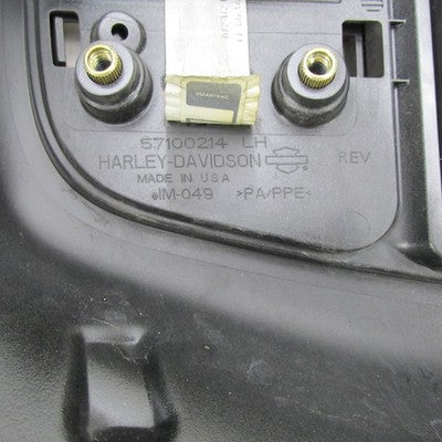 Harley Davidson OEM  Vivid Black Left Lower Fairing Glove Box Touring