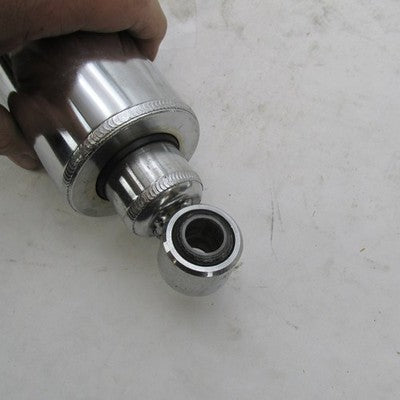 Pair of Harley OEM Softail CHROME Profile Low Rear Suspension Shocks 5