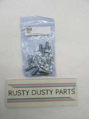 Lot of 16 Harley-Davidson Genuine NOS Hex Socket Cap Screws Bolts 920