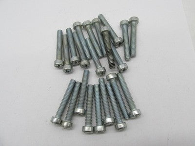 Lot of 22 Harley Genuine NOS 1/4"-20 x 1-1/2" Pozidriv Fillister Head