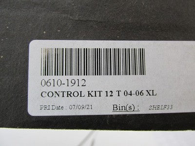 Burly NOS Harley 04-06 XL 12" Jail Bar Cable Kit, Black Vinyl 0610-191