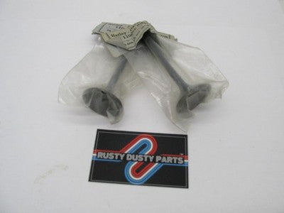 Lot of 2 Baisley NOS Sportster Standard Exhaust Valves, Replaces 18024