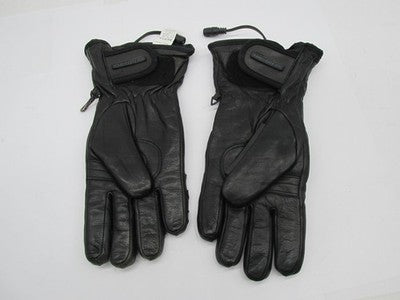 First Gear Agrotex Classic Heated Leather Motrocycle Riding Gloves Wom