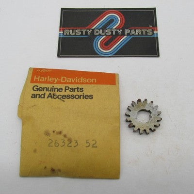 Harley-Davidson Genuine OEM NOS Oil Pump Feed Drive Gear 26323-52