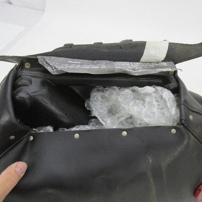 Harley OEM Leather Left Saddlebag Sportster Premium 94-03 w/ Reflector