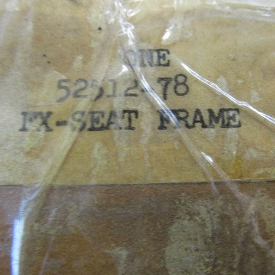 Harley Genuine 71-80 Shovelhead FX King Queen Seat Frame w/ Hardware 5