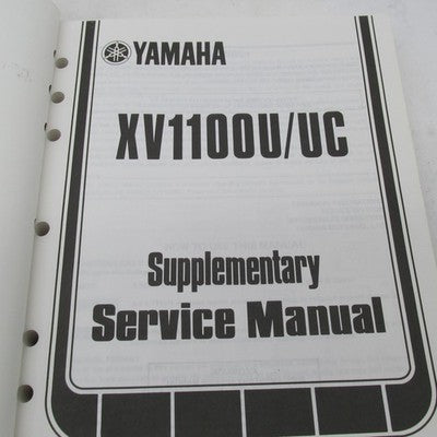 Yamaha OEM 85 XV700/XV750/XV1000/XV1100 L Service Manual Virago LIT-11