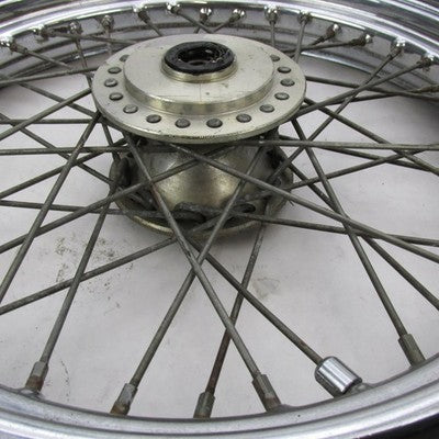 Harley OEM FXR FXD XL 40-Spoke 19" x 2.5" Single Disc Front Wheel 3/4"