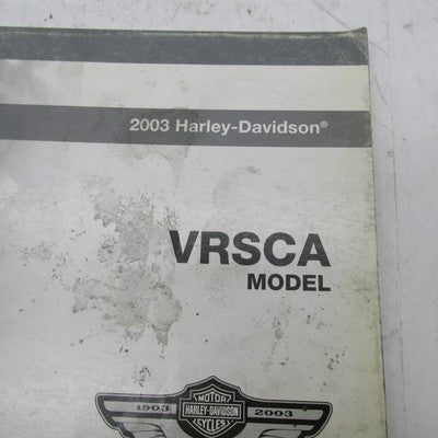Harley Davidson Genuine 2003 VRSCA Model Parts Factory Catalog 99457-0