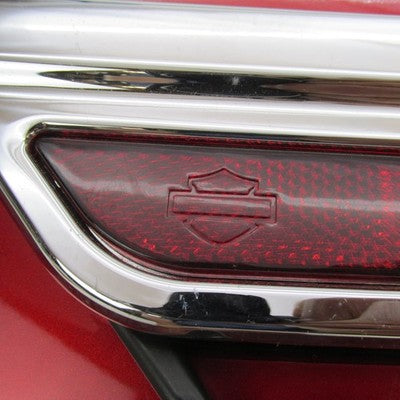 Harley Davidson OEM 12-16 FDL Dyna Switchback Left Hard Saddlebag Red