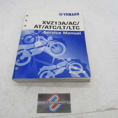 Yamaha OEM 1996 XVZ13A/AC/AT/ATC/LT/LTC Service Manual LIT-11616-VZ-01