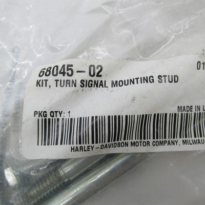 Harley Davidson Genuine NOS Turn Signal Mounting Kit 68045-02
