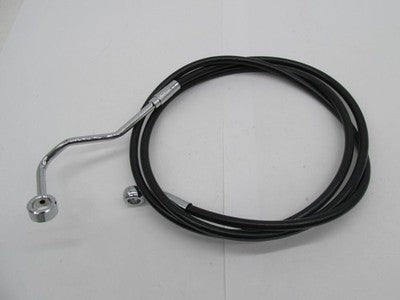 Magnum NOS Harley XR Stainless Upper Brake Line, Black 1741-4831 | SBC